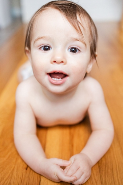 Baby Brother's First Birthday - Camp themed first birthday session - moose rocking chair - black and red plaid - big sister with pink bow