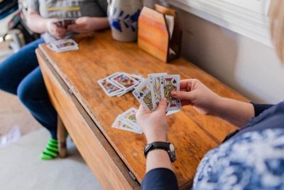 NH adaptive living.  Visiually impaired woman demonstrates life skills and tools learned from the Hadley institute for the Blind and Visually Impaired at home in Exeter, NH