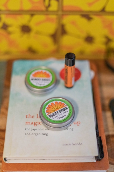 Personal Brand Photography for Wunder Budder - All natural balm and essential sprays made in Exeter, NH