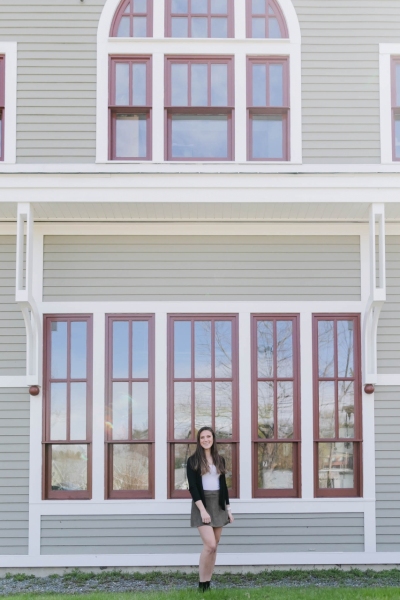 spring photos of the graduating class of philips exeter academy - exeter nh senior graduation photographer