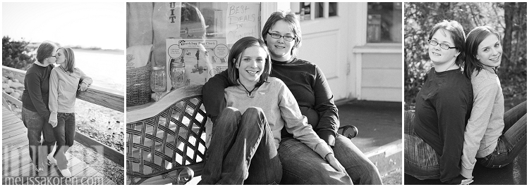 same-sex sunrise engagement shoot ogunquit ME  (1)