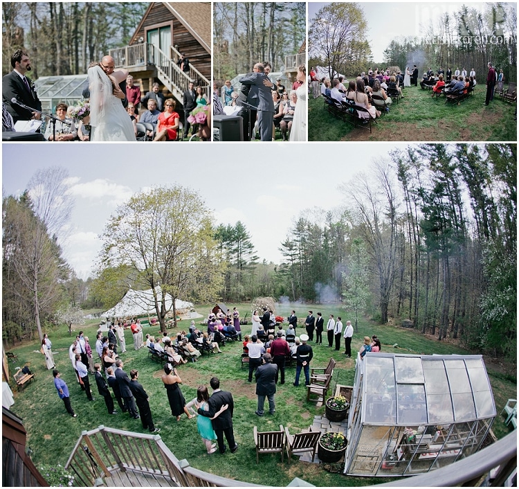 southern NH backyard tented wedding (9)