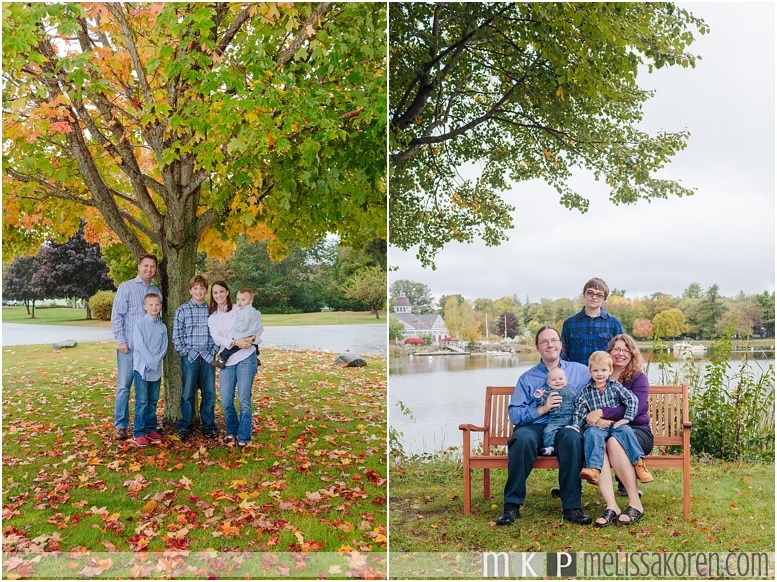 NH fall family photos