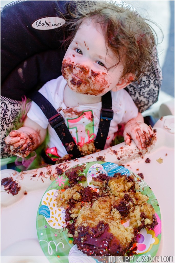 cake smash photography 1 year old nh