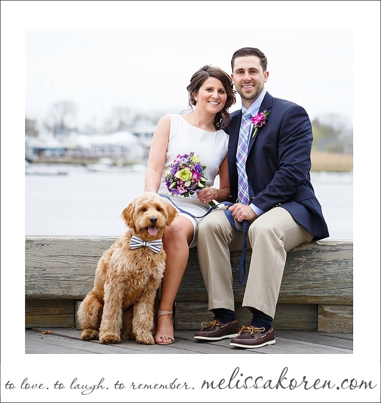 newburyport MA elopement goldendoodle bowtie011