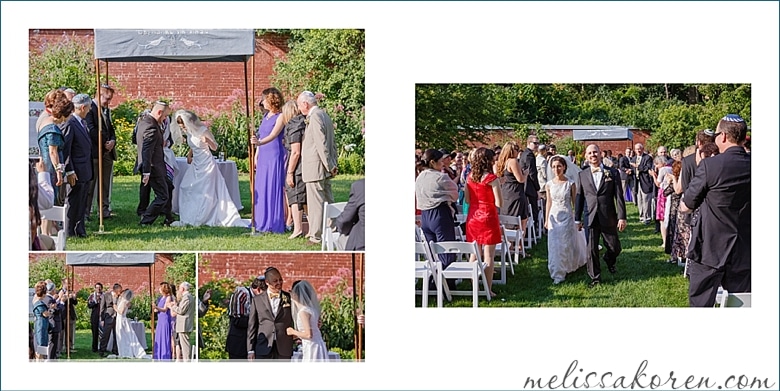 Lyman Estate Chuppah Wedding 0009