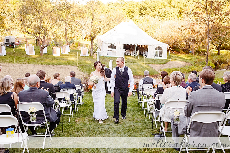 backyard tented brew your own beer wedding 0091