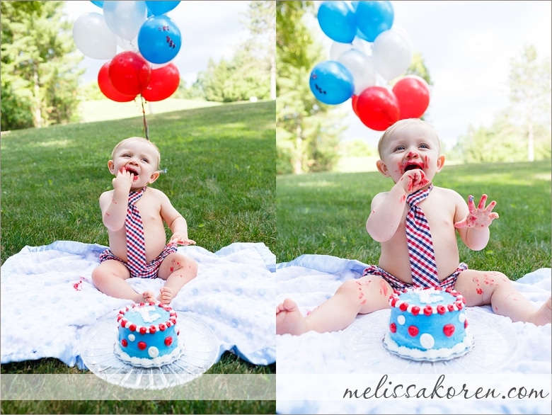 first birthday cake smash bensons hudson nh0010