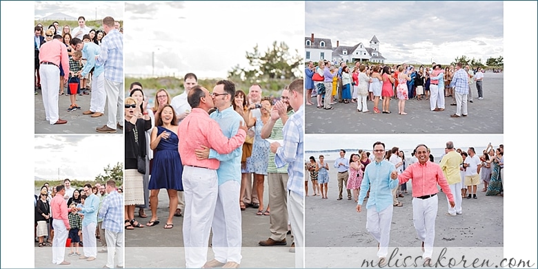 nahant sunset same sex wedding 0008