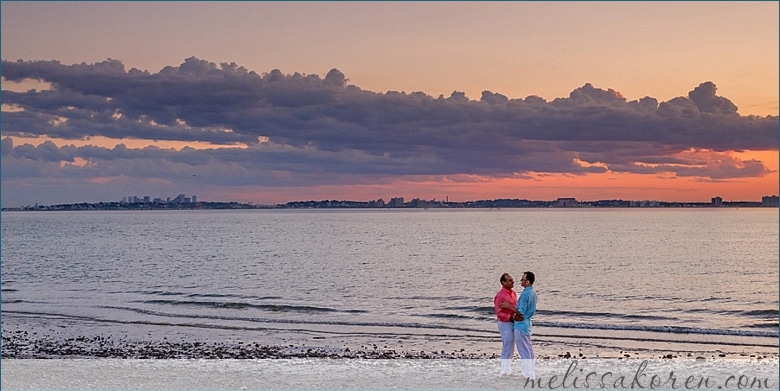 nahant sunset same sex wedding 0021