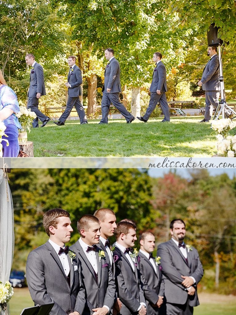 purple and yellow fall barn wedding NH 0015