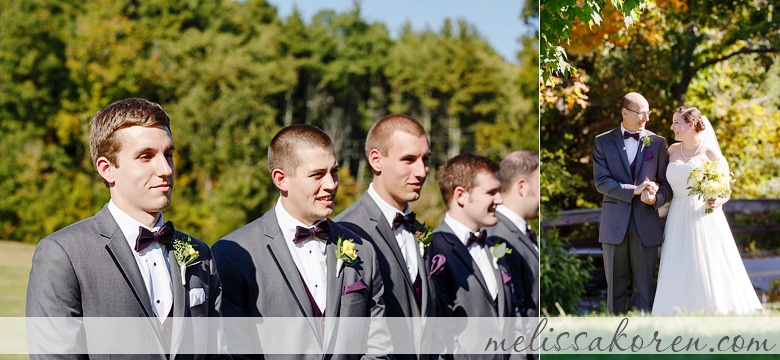 purple and yellow fall barn wedding NH 0017