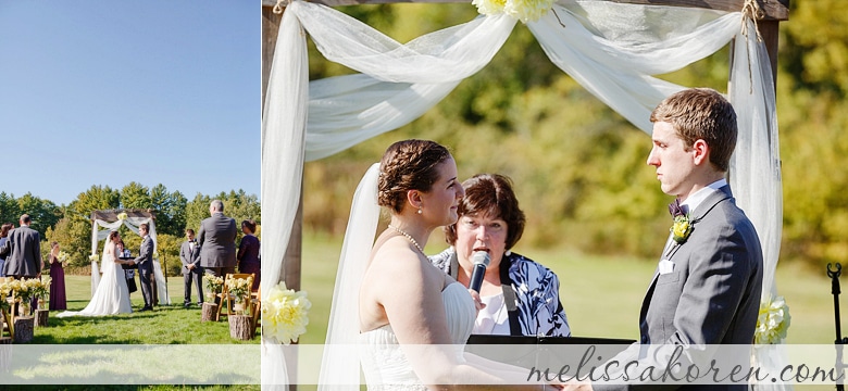 purple and yellow fall barn wedding NH 0022