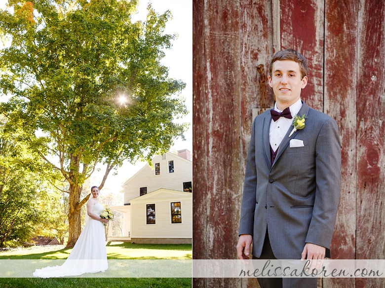 purple and yellow fall barn wedding NH 0030