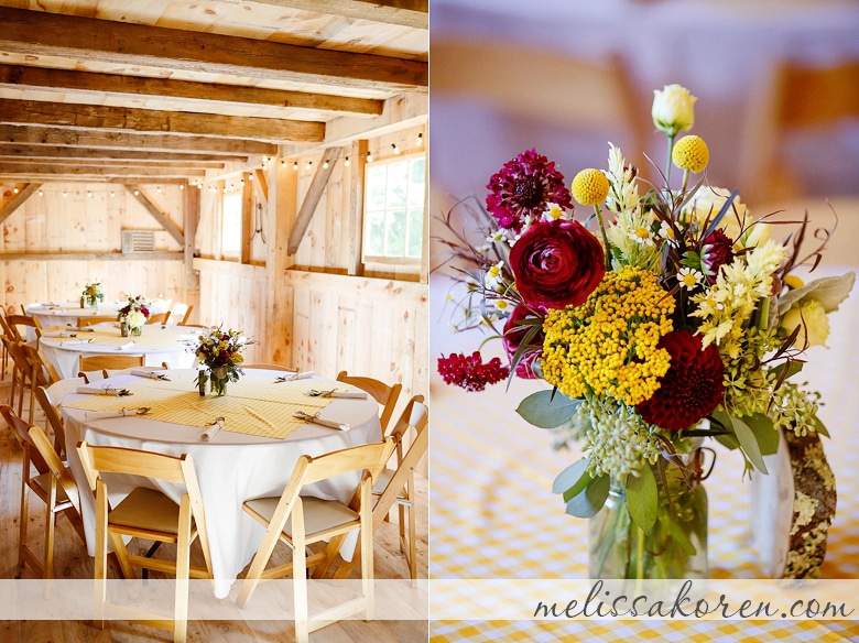 purple and yellow fall barn wedding NH 0040