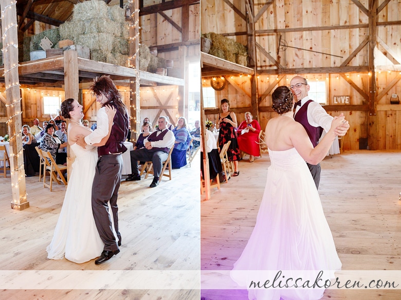 purple and yellow fall barn wedding NH 0055