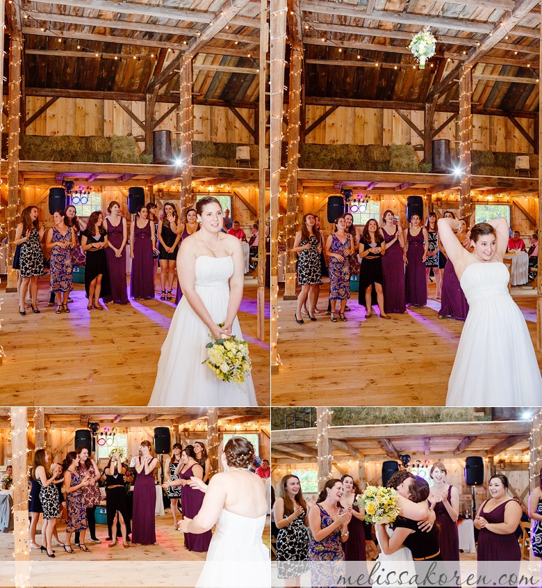 purple and yellow fall barn wedding NH 0064