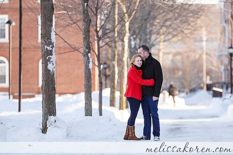 exeter NH winter engagement shoot 01