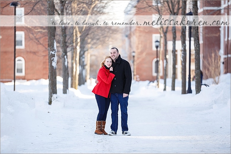 exeter NH winter engagement shoot 02