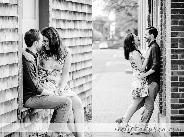 Portsmouth NH Garden Engagement Photography 0005