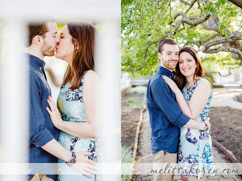 Portsmouth NH Garden Engagement Photography 0006