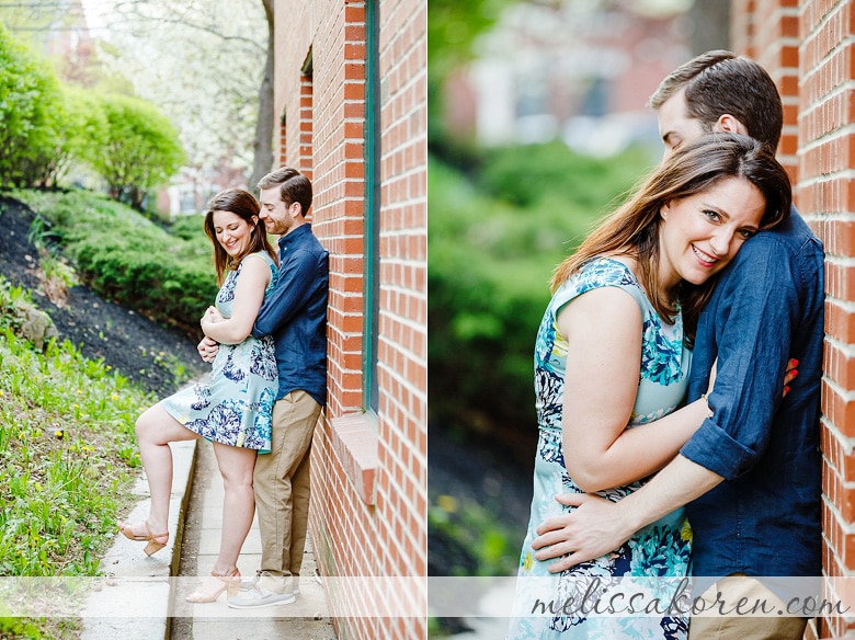 Portsmouth NH Garden Engagement Photography 0012
