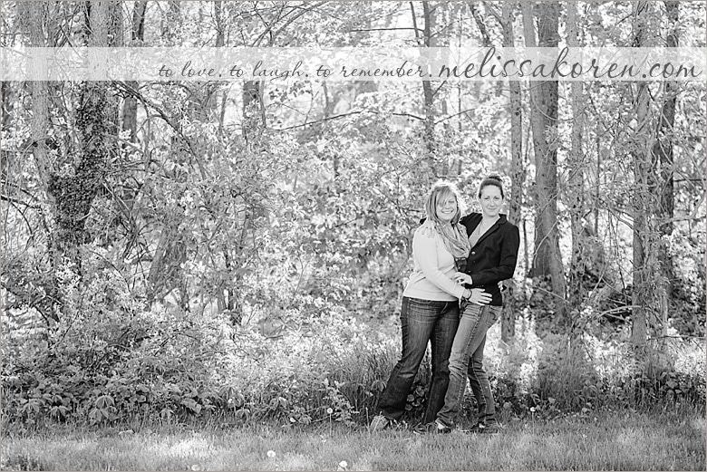 exeter nh wooded same sex engagement session 0002