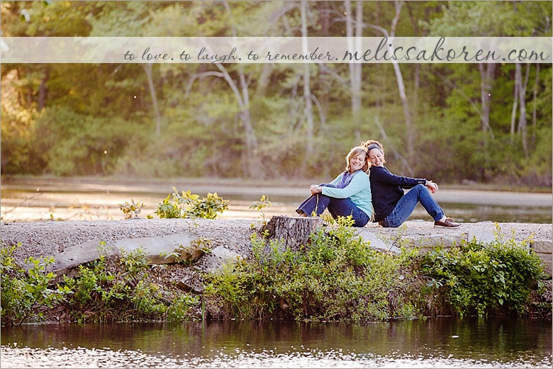 exeter nh wooded same sex engagement session 0012