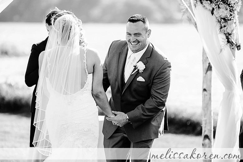 Wedding Ceremony on the Lake, Laconia NH