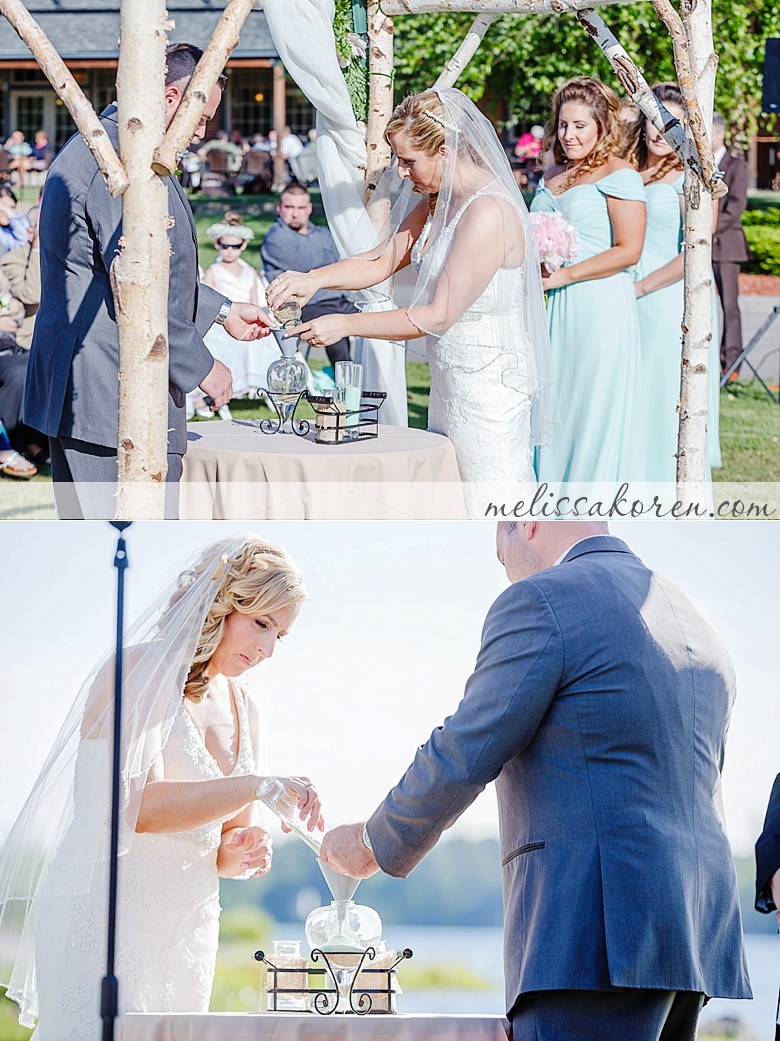 Wedding Ceremony on the Lake, Laconia NH