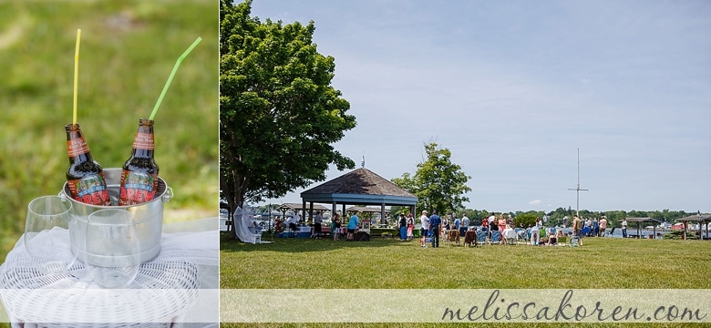 four tree island summer wedding