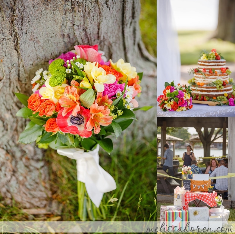 drinkwater flowers four tree island wedding