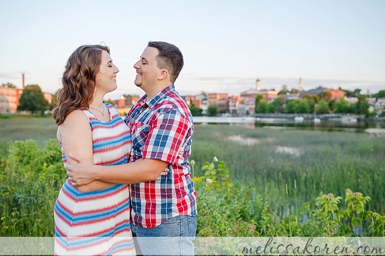 Exeter NH Sunset Engagement Photos 05