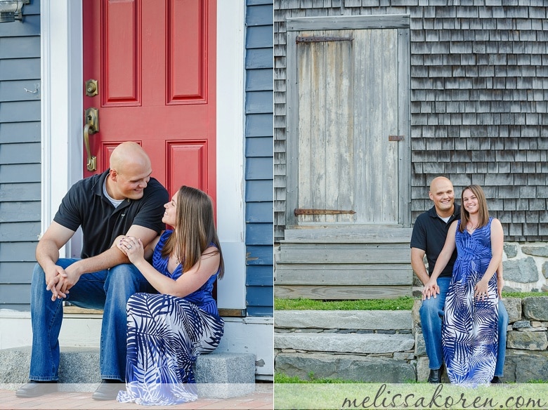 Sunset Portsmouth NH Engagement Pictures 04