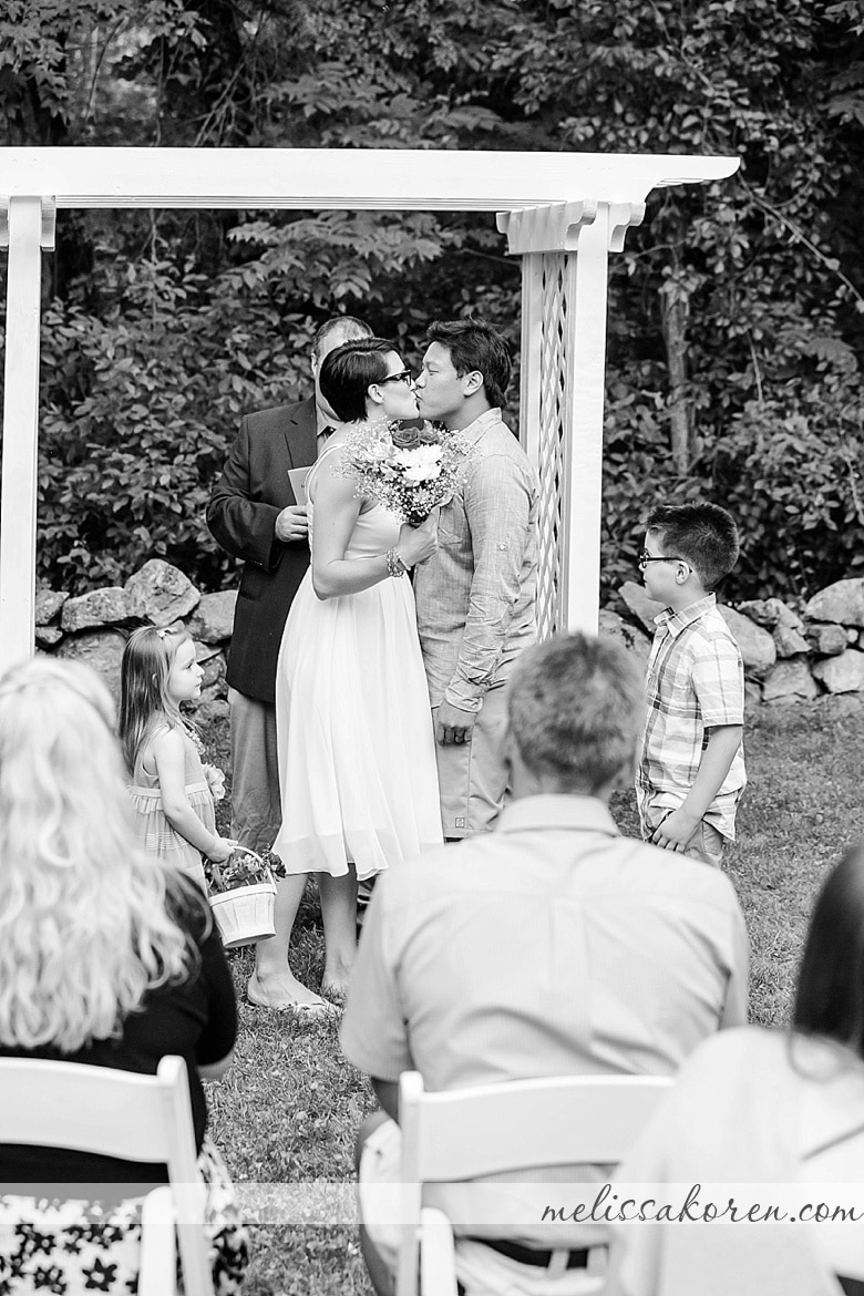 Backyard Wedding Derry NH 12