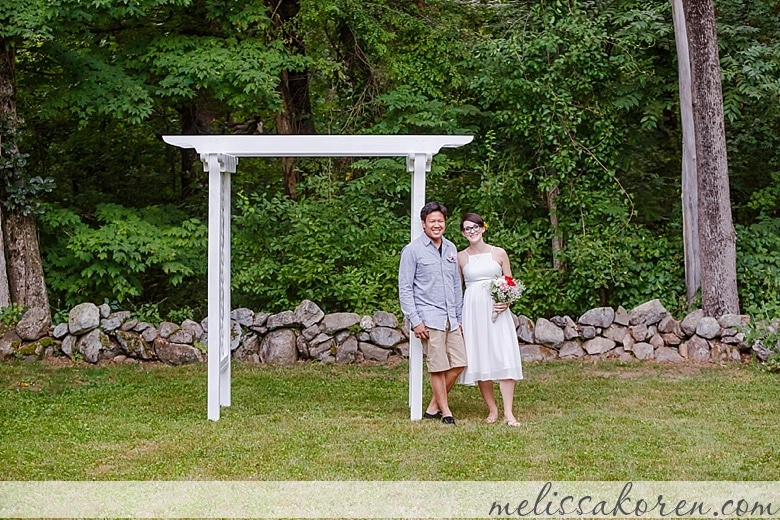 Backyard Wedding Derry NH 18