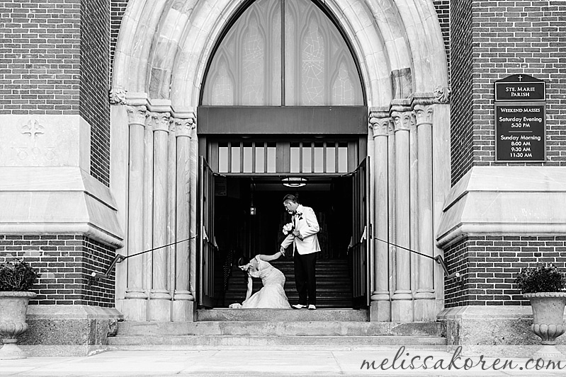 Saint Marie Parish Manchester NH Wedding 17