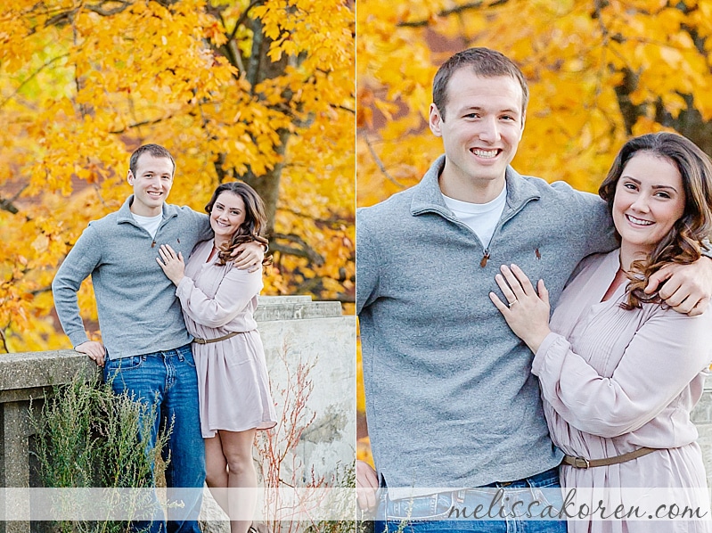 Exeter NH Fall Sunset Engagement Session 00