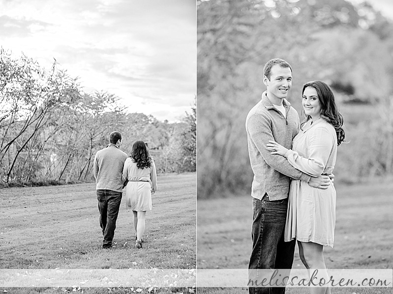 Exeter NH Fall Sunset Engagement Session 04