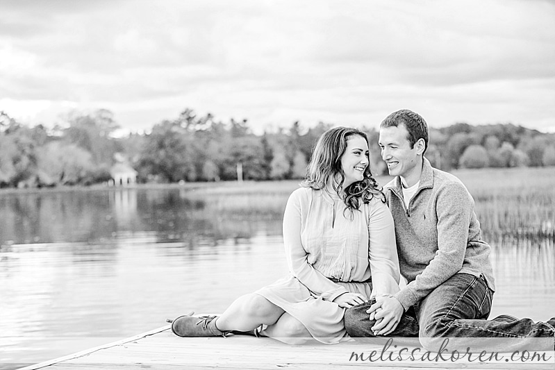 Exeter NH Fall Sunset Engagement Session 09