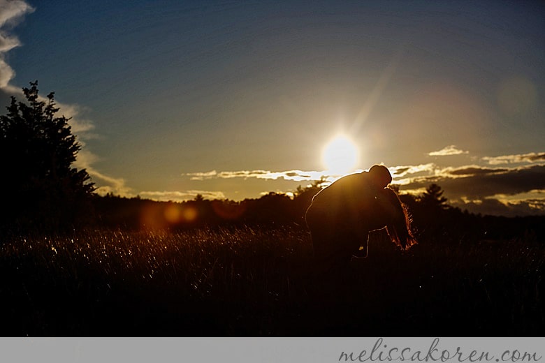 Odiorne Point Sunset Picnic Engagment Shoot 06