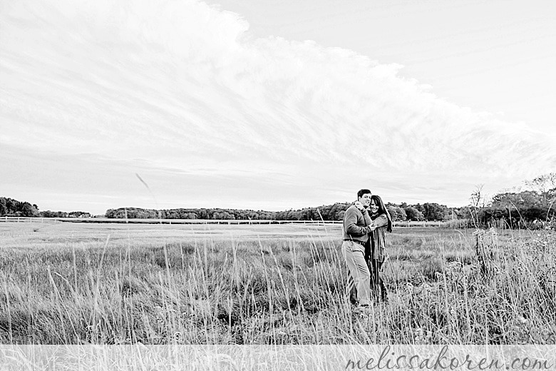 Odiorne Point Sunset Picnic Engagment Shoot 11