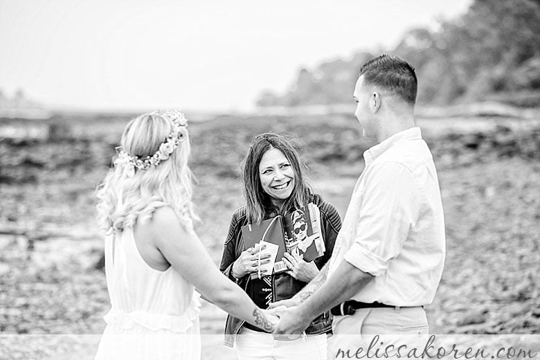 NH Spring Oceanside Wedding 