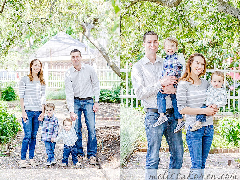 Prescott Park Spring Family Photos