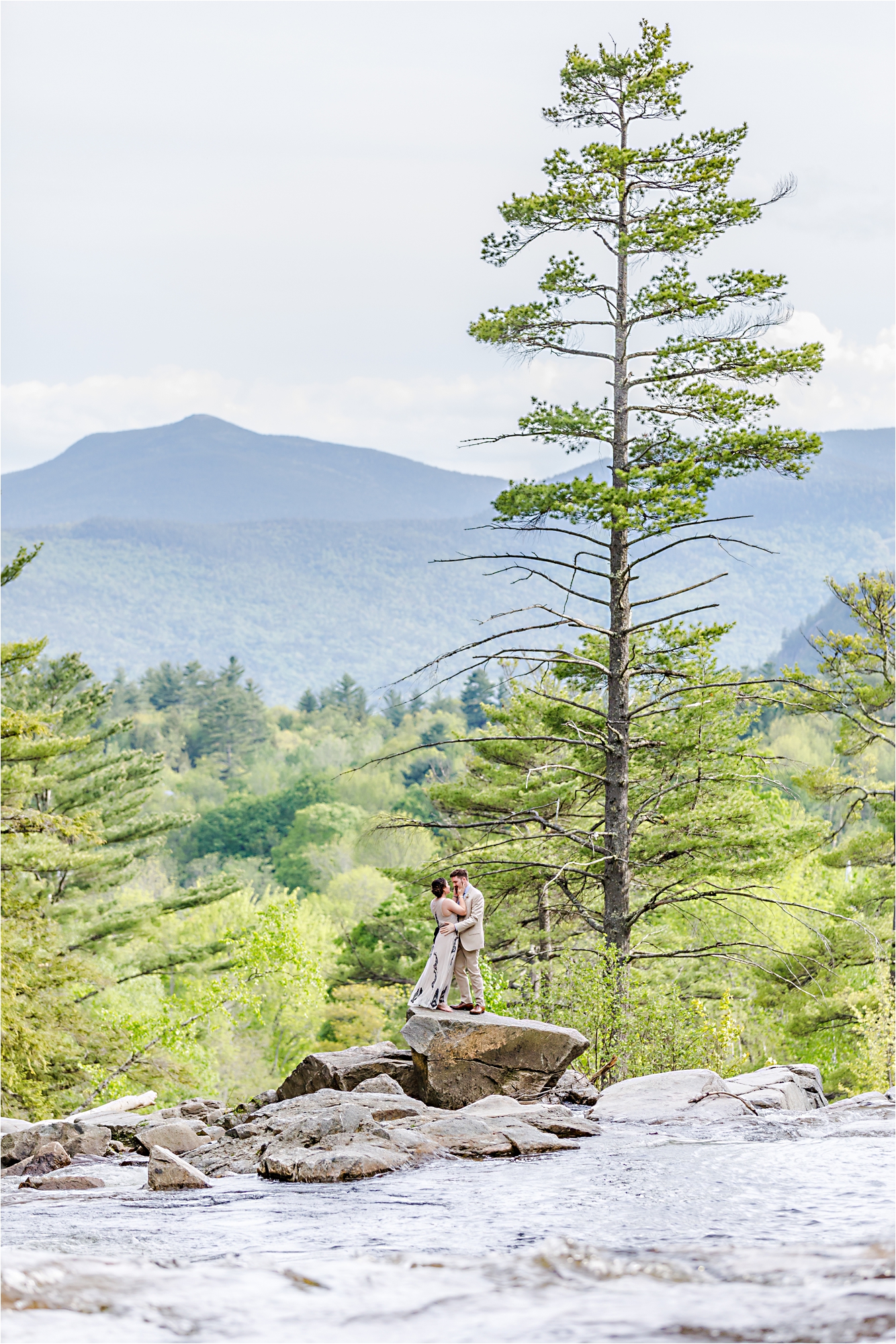 Jackson NH Wedding at the Falls