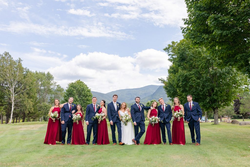 waterville valley summer wedding