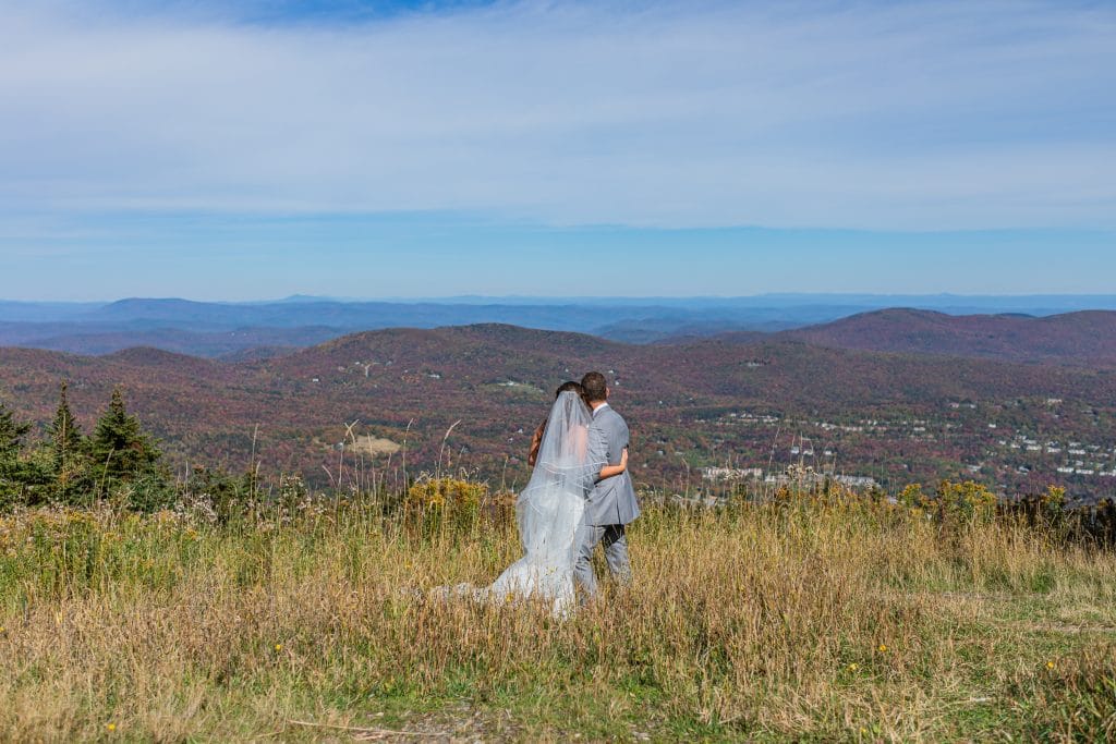 Mount Snow VT Fall Wedding 