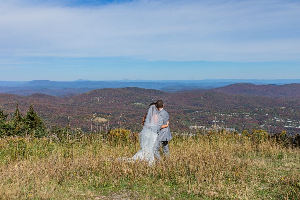 Mount Snow VT Fall Wedding