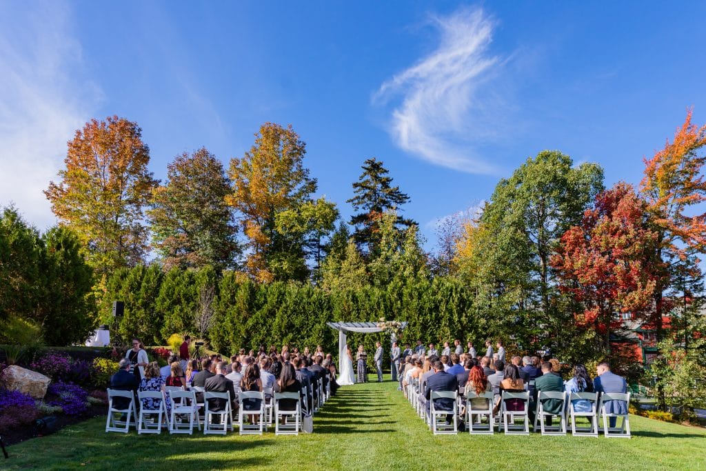 Mount Snow VT Fall Wedding