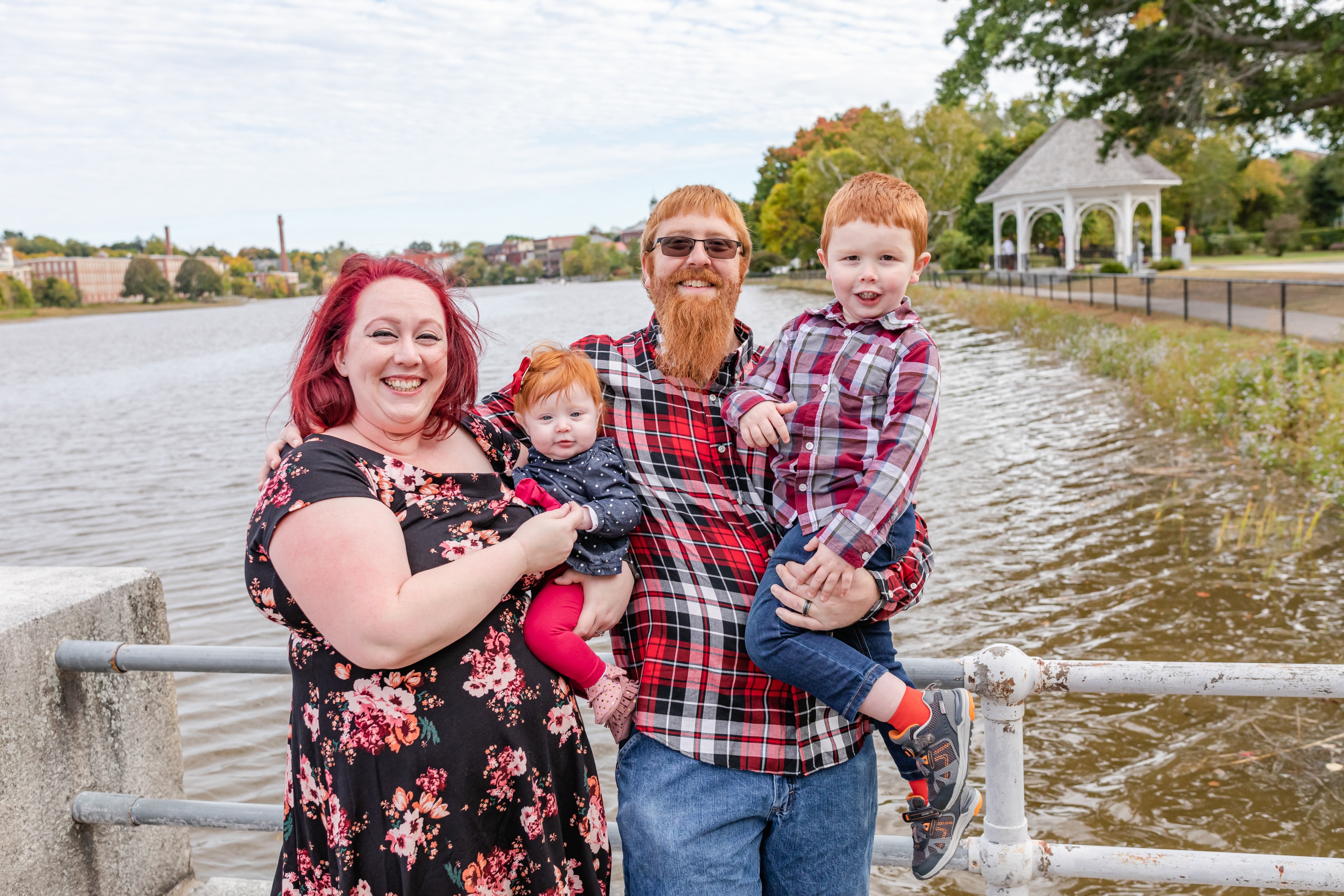 Swasey Parkway Exeter NH Family Photos